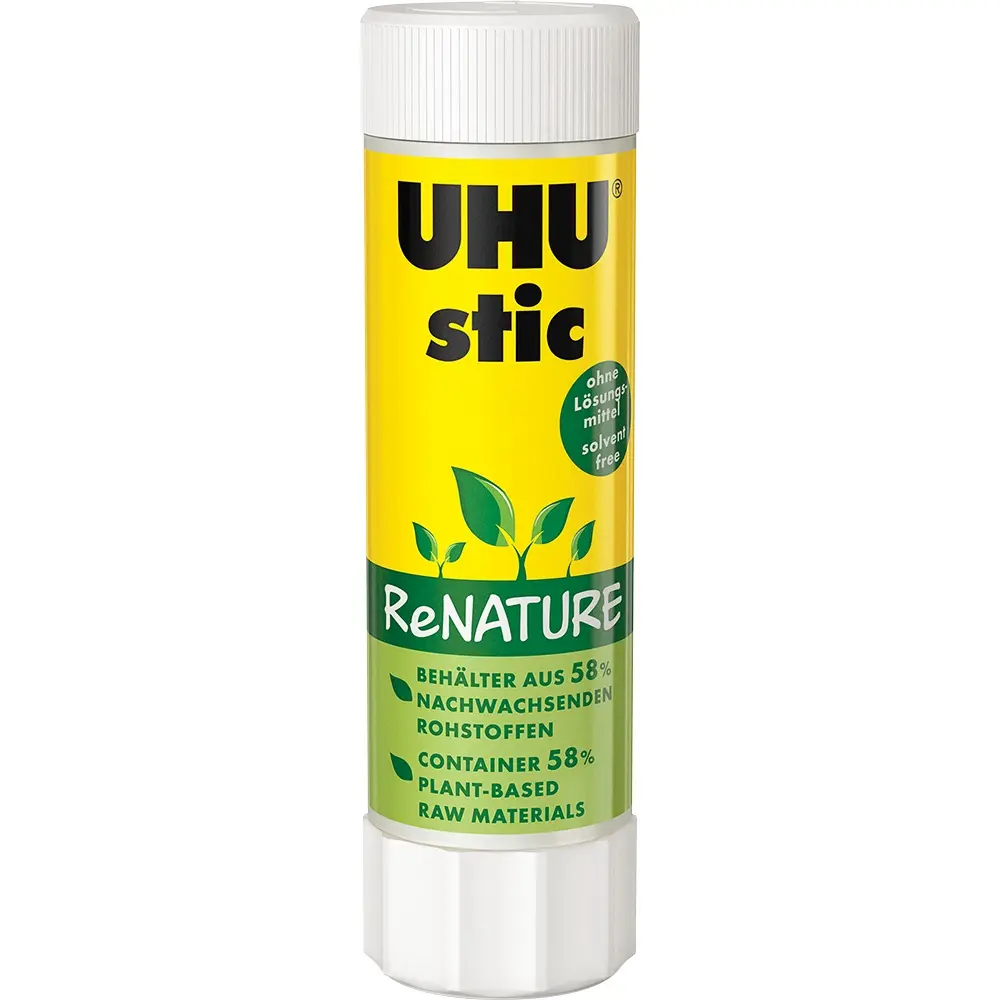 UHU RE-NATURE GLUE STICK 21G