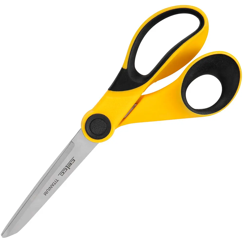 [8013413] CELCO PRO SERIES TITANIUM SCISSORS 190MM BLACK