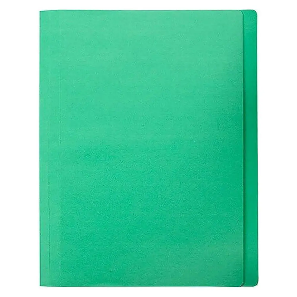 [8014109] MARBIG MANILLA FOLDER FOOLSCAP GREEN BOX 100