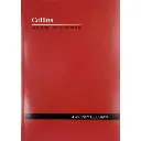 COLLINS A60 SERIES ACCOUNT BOOK 4 MONEY COLUMN 60 LEAF A4 RED