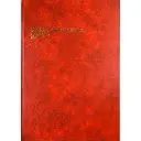 COLLINS 3880 SERIES ACCOUNT BOOK DAY BOOK PAGED 84 LEAF A4 RED