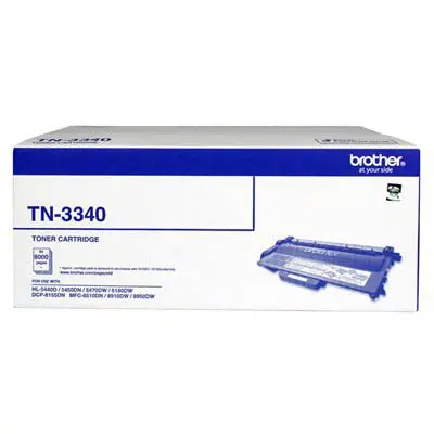 [8024012] BROTHER TN3340 TONER CARTRIDGE BLACK