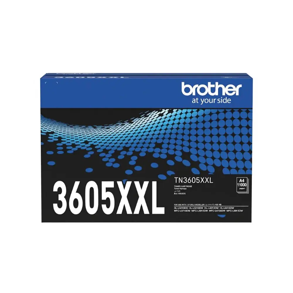 [8117305] BROTHER TN-3605XXL TONER CARTRIDGE SUPER HIGH YIELD BLACK