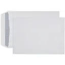 CUMBERLAND C4 ENVELOPES SECRETIVE POCKET PLAINFACE STRIP SEAL 90GSM 324 X 229MM WHITE BOX 250