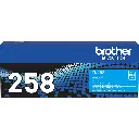 BROTHER TN258C TONER CARTRIDGE CYAN