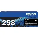 BROTHER TN258BK TONER CARTRIDGE BLACK