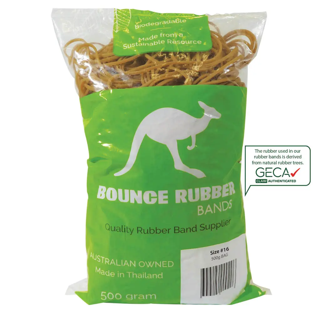 BOUNCE RUBBER BANDS SIZE 16 500G