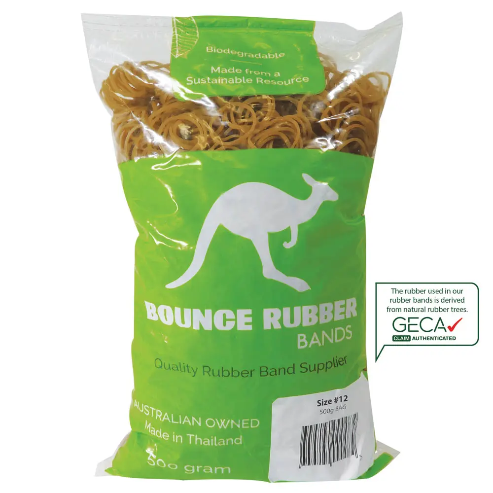 BOUNCE RUBBER BANDS SIZE 12 500G