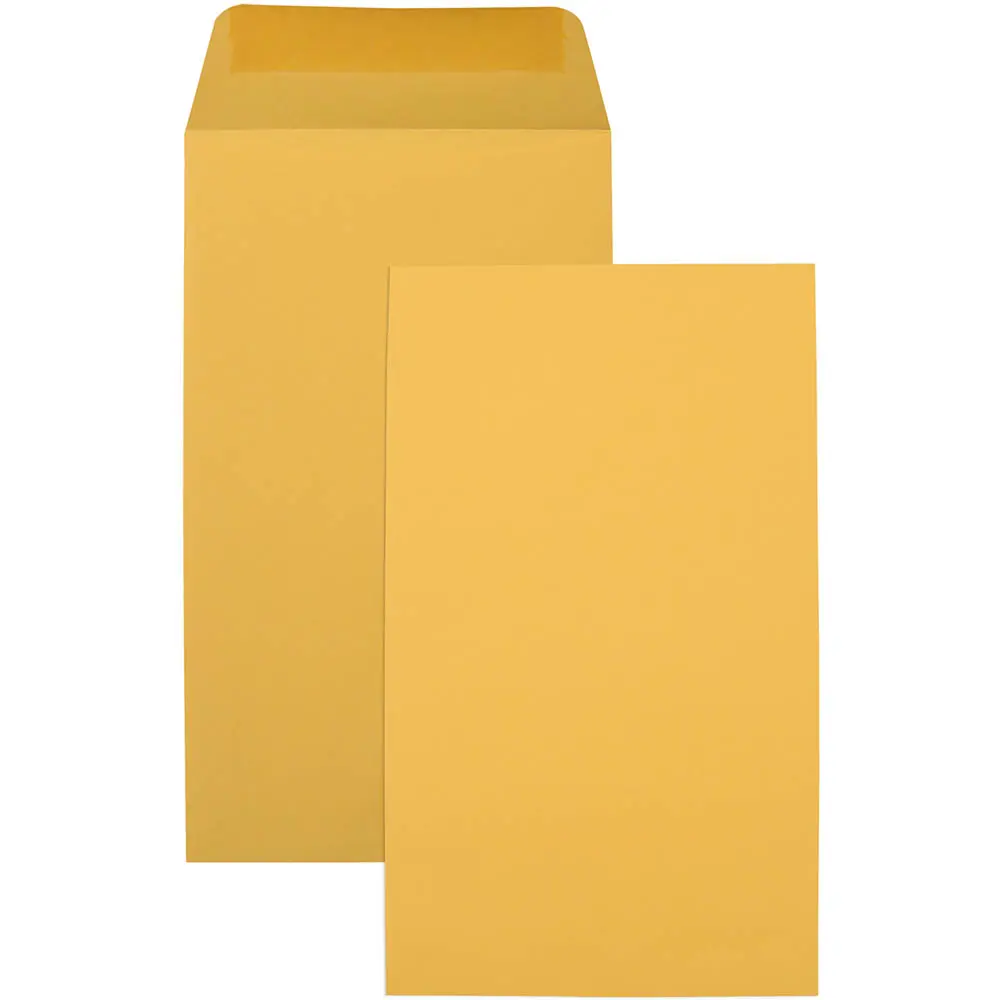 CUMBERLAND P4 ENVELOPES SEED POCKET PLAINFACE MOIST SEAL 85GSM 107 X 60MM GOLD BOX 1000