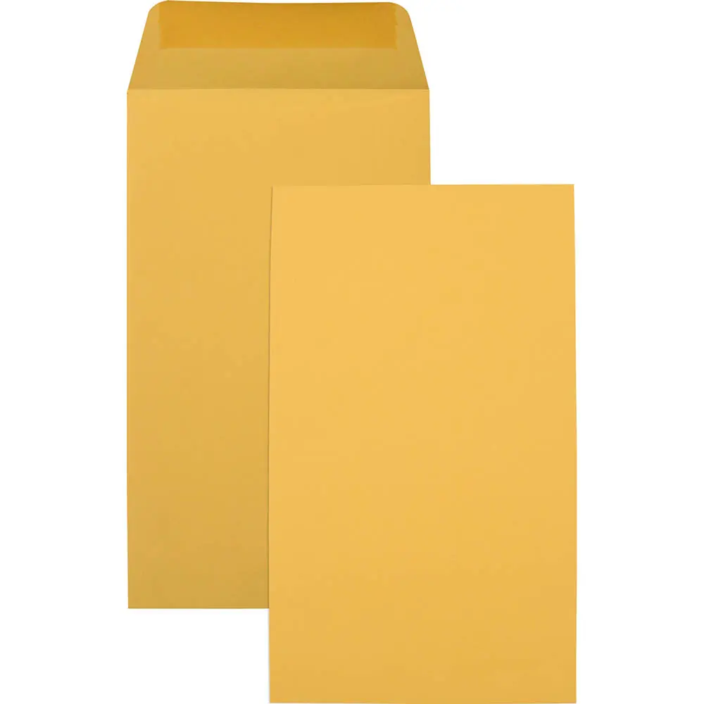 CUMBERLAND P5 ENVELOPES SEED POCKET PLAINFACE MOIST SEAL 85GSM 120 X 65MM GOLD BOX 1000