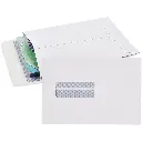 CUMBERLAND ENVELOPES SECURITIVE POCKET EXPANDABLE WINDOWFACE STRIP SEAL C5 150GSM 245 X 162MM WHITE PACK 25