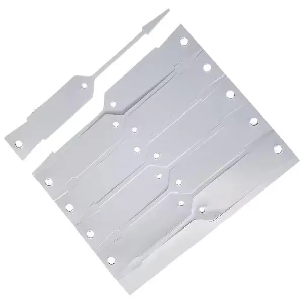 [BAKRV98W] DISPOSABLE VINYL KEY TAGS 140MM X 20MM WHITE PK1000