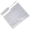 DISPOSABLE VINYL KEY TAGS 140MM X 20MM WHITE PK1000