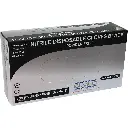 STYLUS NITRILE POWDER-FREE DISPOSABLE GLOVES SMALL/MEDIUM BLACK PACK 100