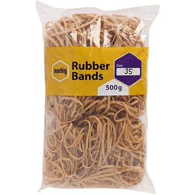 [8007469] MARBIG RUBBER BANDS SIZE 35 500G