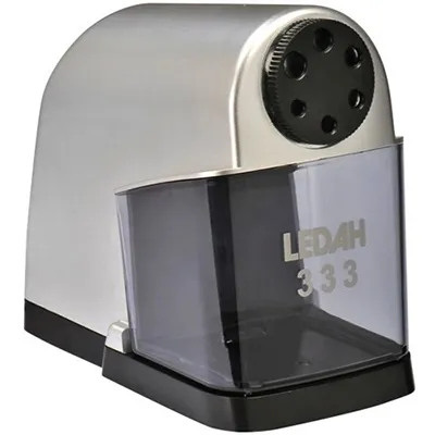 [8005755] LEDAH 11333 ELECTRIC PENCIL SHARPENER MULTI-HOLE WHITE