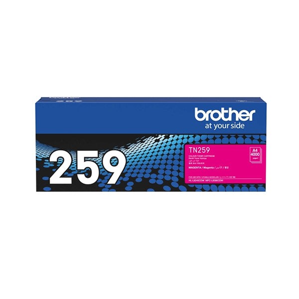 BROTHER TN-259M TONER CARTRIDGE SUPER HIGH YIELD MAGENTA