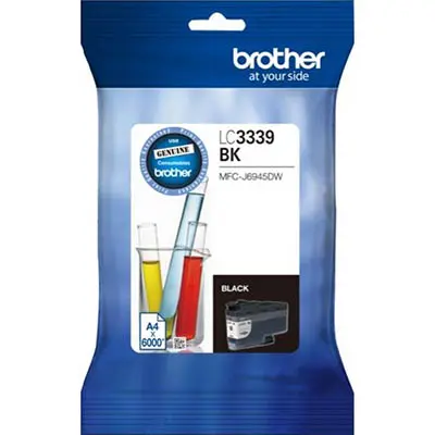 [8090624] BROTHER LC3339XL INKVESTMENT INK CARTRIDGE HIGH YIELD BLACK