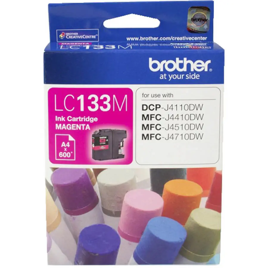 [8026744] BROTHER LC133M INK CARTRIDGE MAGENTA