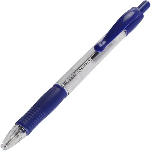 [7000640] INITIATIVE RETRACTABLE BALLPOINT PENS MEDIUM BLUE BOX 25
