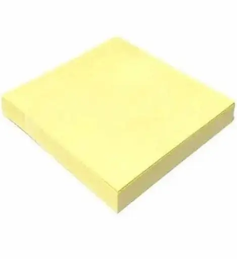 [97001388] REPOSITIONAL NOTES 75 X 75MM YELLOW PACK 12