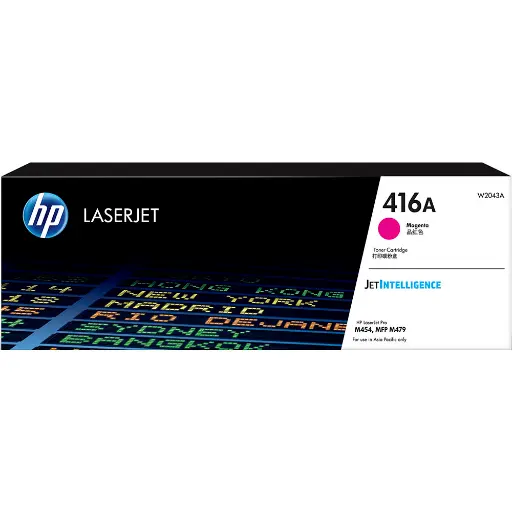 [7093891] HP W2043A 416A TONER CARTRIDGE MAGENTA