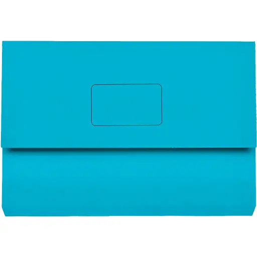 [7009462] MARBIG SLIMPICK DOCUMENT WALLET FOOLSCAP BLUE