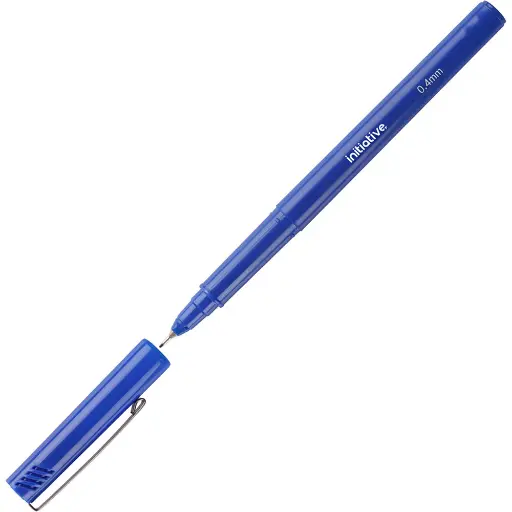 [7107344] INITIATIVE FINELINER PEN 0.4MM BLUE