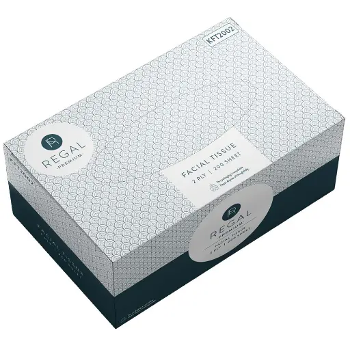 [7005689] REGAL FACIAL TISSUES 2-PLY BOX 200