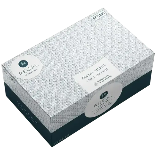 [7005689] REGAL FACIAL TISSUES 2-PLY BOX 200