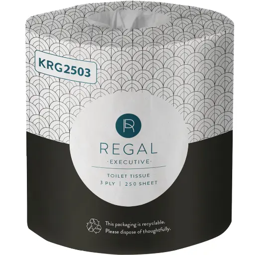 [7116567] REGAL EXECUTIVE TOILET ROLL 3 PLY 250 SHEETS