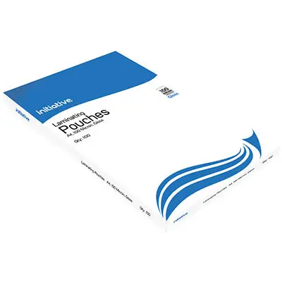 [7057040] INITIATIVE LAMINATING POUCH 100 MICRON A4 CLEAR PACK 100