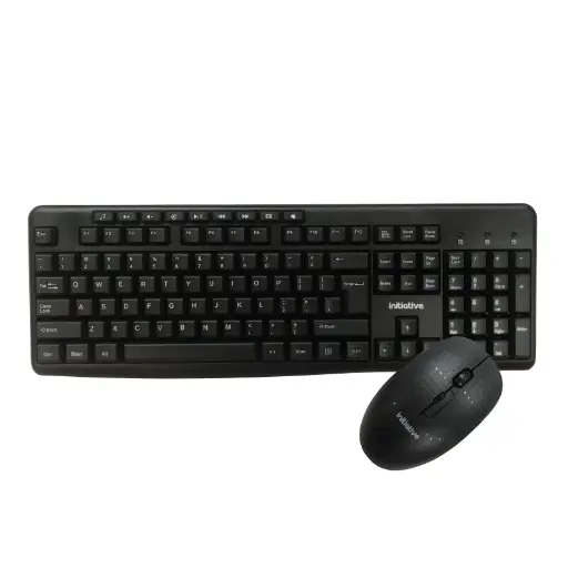 [7099707] INITIATIVE WIRELESS KEYBOARD AND MOUSE COMBO BLACK