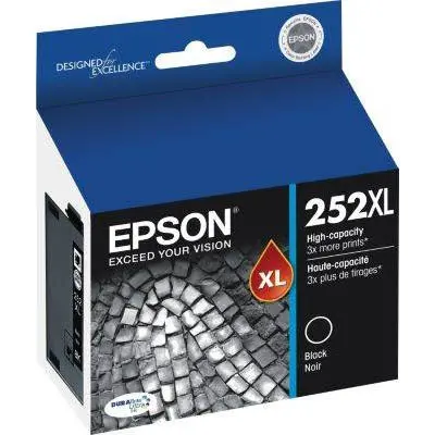 [7038434] EPSON 252XL INK CARTRIDGE HIGH YIELD BLACK