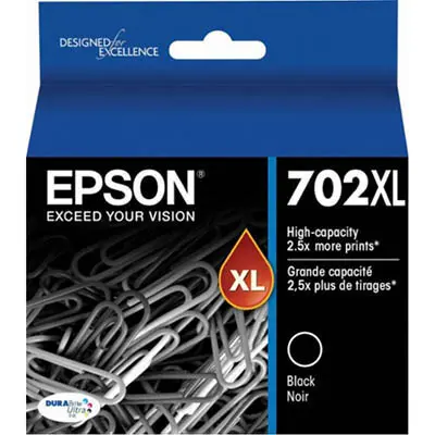 [7070130] EPSON 702XL INK CARTRIDGE HIGH YIELD BLACK