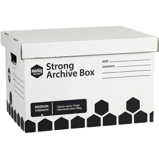 [7003935] MARBIG STRONG ARCHIVE BOX 420 X 320 X 260MM