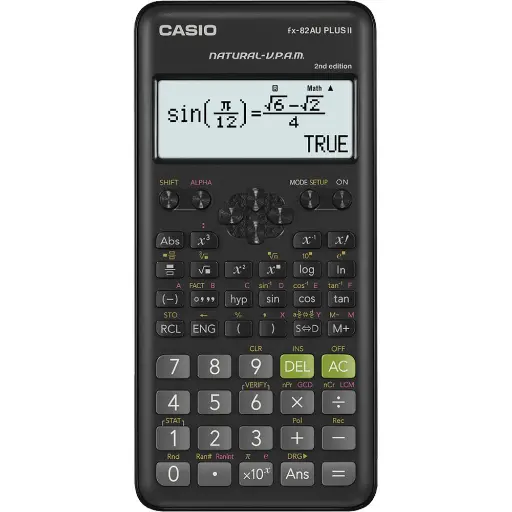 [7101295] CASIO FX-82AU PLUS II 2ND EDITION SCIENTIFIC CALCULATOR