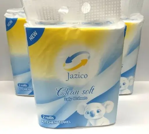 [JAZICO7007360] JAZICO CLASSIC KITCHEN TOWELS 2-PLY 60 SHEET PACK 2