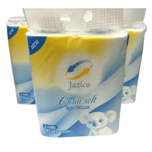 [JAZICO7007360] JAZICO CLASSIC KITCHEN TOWELS 2-PLY 60 SHEET PACK 2