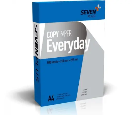 [70005877] SEVEN PLUS A4 COPY PAPER 80GSM WHITE PACK 500 SHEETS