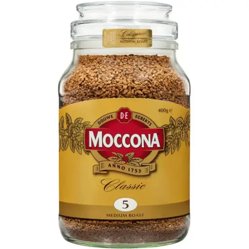 [7067945] MOCCONA CLASSIC INSTANT COFFEE MEDIUM ROAST 400G JAR