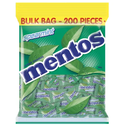 [7032911] MENTOS SPEARMINT PILLOW PACK 540G