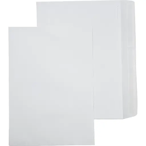 [JZ0112] JAZICO DL SELF SEAL PLAIN FACE SECRETIVE WHITE 110 X 220 WALLET BOX 500