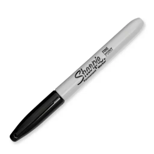 [7007773] SHARPIE PERMANENT MARKER BULLET FINE 1.0MM BLACK