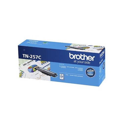 [7088872] BROTHER TN257 TONER CARTRIDGE CYAN