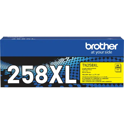[7116179] BROTHER TN258XLY TONER CARTRIDGE HIGH YIELD YELLOW