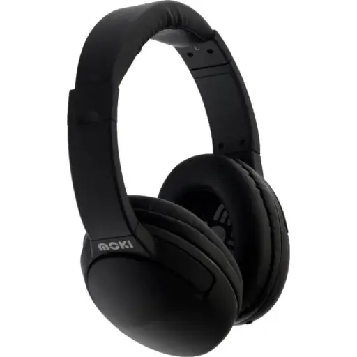 [7053690] MOKI NERO HEADPHONES WITH MICROPHONE BLACK