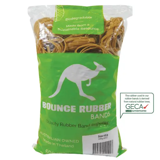 [7077673] BOUNCE RUBBER BANDS SIZE 33 500G