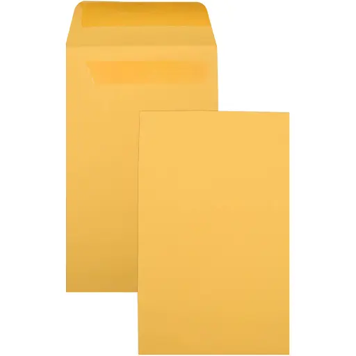 [7024334] CUMBERLAND P6 ENVELOPES SEED POCKET PLAINFACE SELF SEAL 85GSM 135 X 80MM GOLD BOX 1000