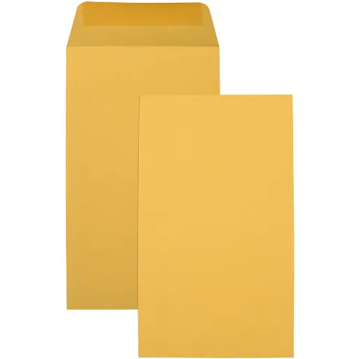 [7013930] CUMBERLAND P4 ENVELOPES SEED POCKET PLAINFACE MOIST SEAL 85GSM 107 X 60MM GOLD BOX 1000